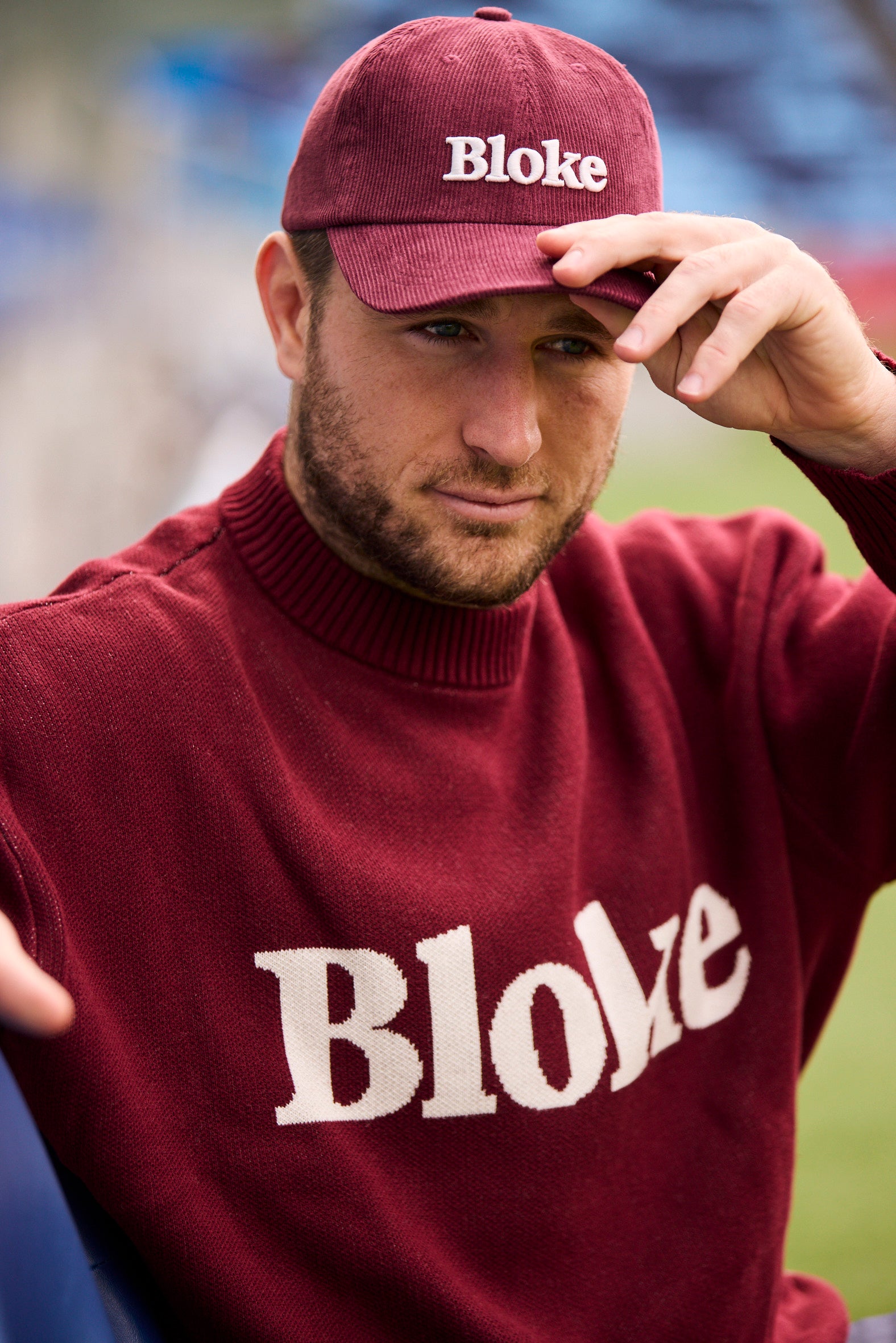 2025 Bloke Maroon Hat