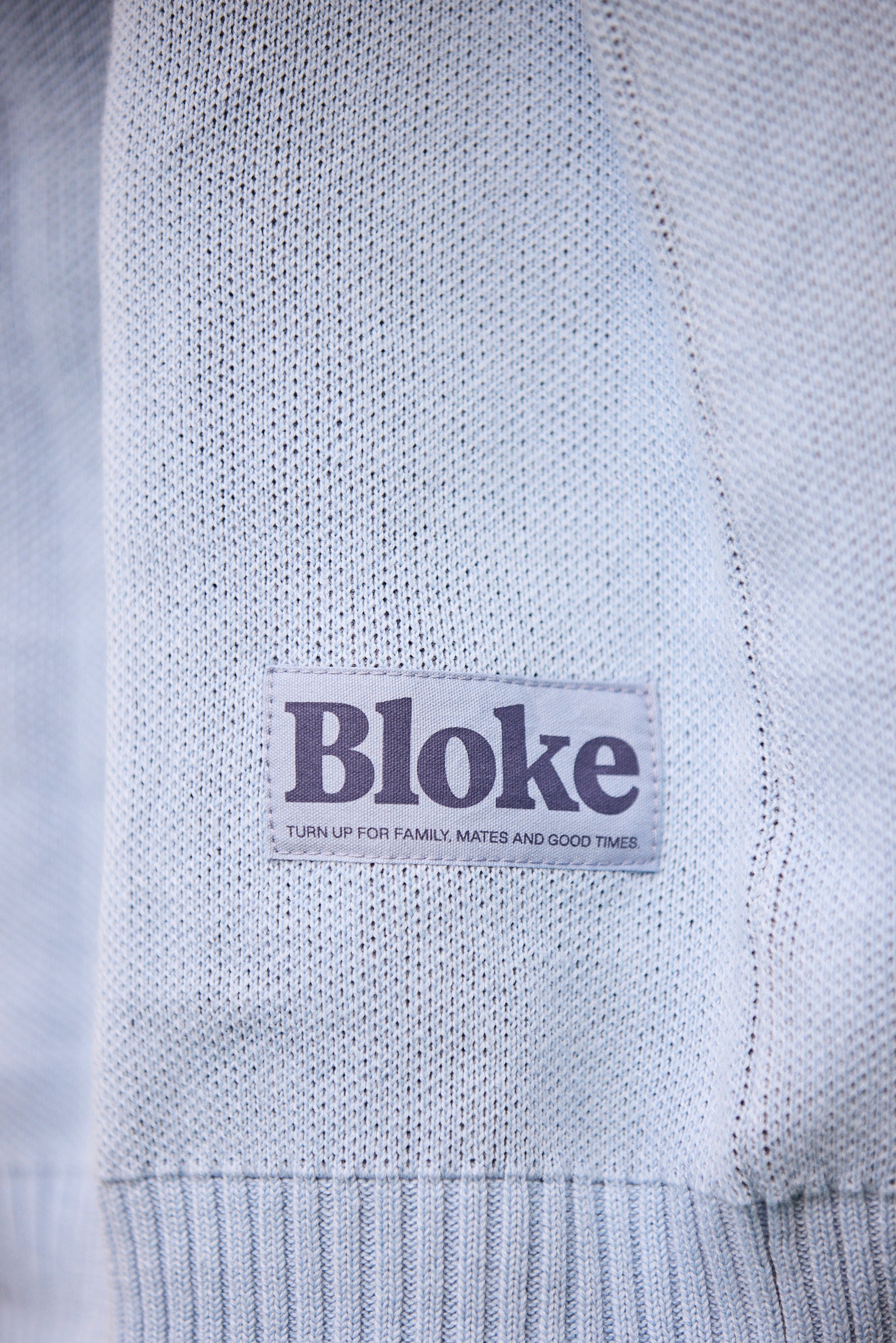 2025 Bloke Blue Knit Jumper